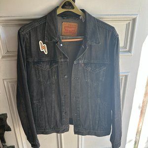 Vintage Jacket with Hand-sewn Patches
